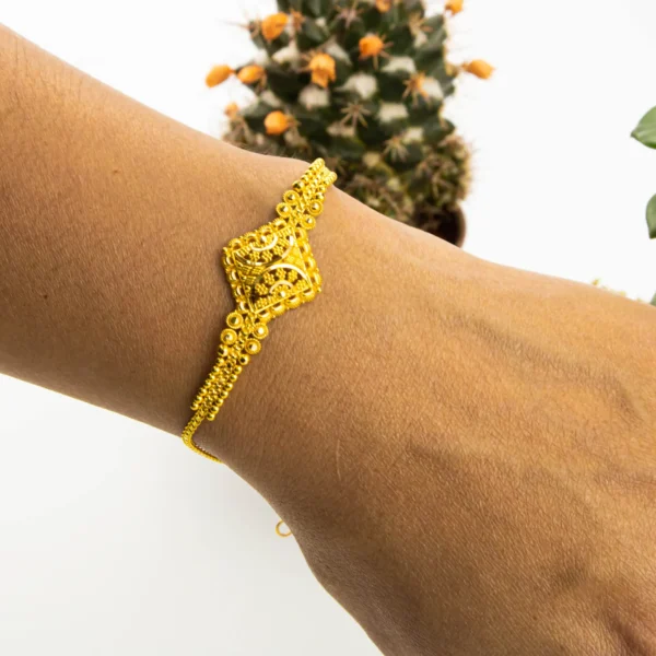 Pulsera Wayta de Oro Hindú 22k